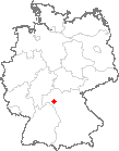 Karte Bergtheim, Unterfranken